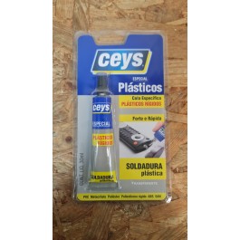 Cola P/ Soldadura Plástica Forte e Rápida Ceys 30ml