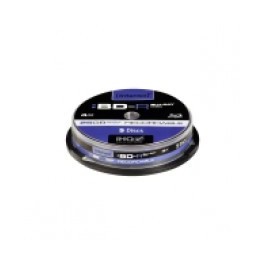 Consumível Blue-ray BD-R 25GB Pack 5PCS 4X Intenso