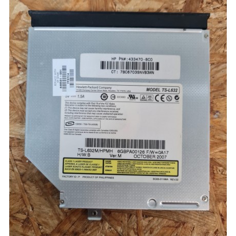Leitor DVD HP Pavillion DV6500 Recondicionado Ref: 446501-001