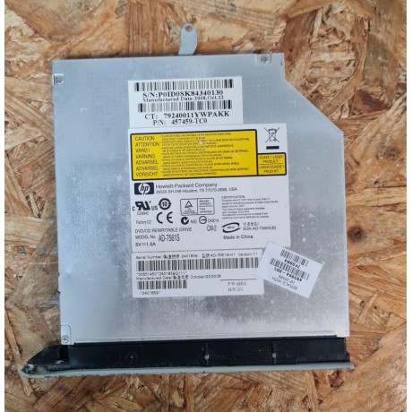 Leitor DVD HP Pavilion DV5-1165EP Recondicionado Ref: AD-7561S