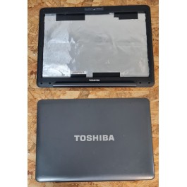 Back Cover LCD & Bezel Toshiba Satellite A300-276 Recondicionado Ref: V000123360 / V000123350