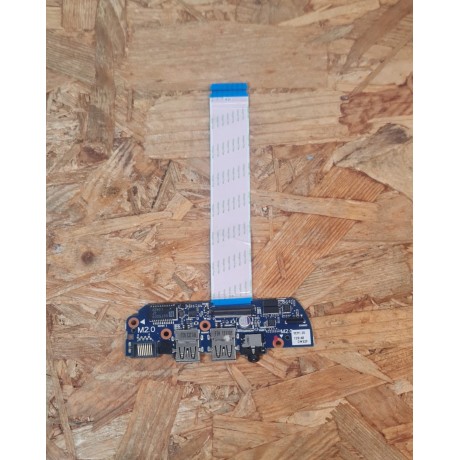 USB Board C/ Jack de Áudio HP Envy 15-J102SP Recondicionado Ref: 6050A2548601
