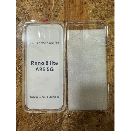 Capa de Silicone 360 Oppo A96 5G / Oppo Reno 8 Lite