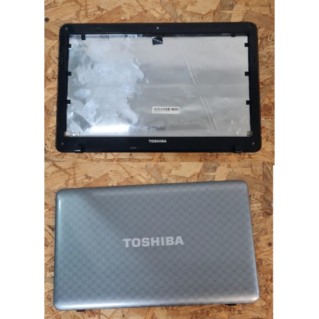 Back Cover LCD & Bezel Toshiba Satelite L755-1GH Recondicionado Ref: 33BLBLC00V0 / EABL6002010