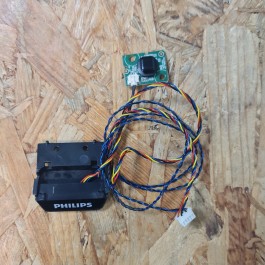 Botão ON & OFF C/ Sensor IR TV Philips 32PHH4100/88 Recondicionado Ref: 715G7088-K01-000-004K