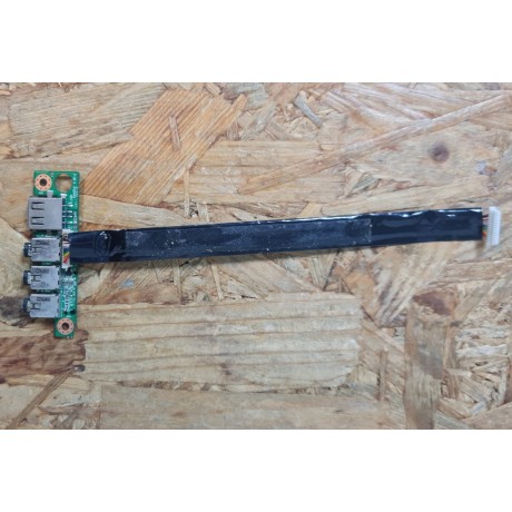 USB Board C/ Jack De Audio Insys W76SUA Recondicionado Ref: 6-71-M74SA-D03A
