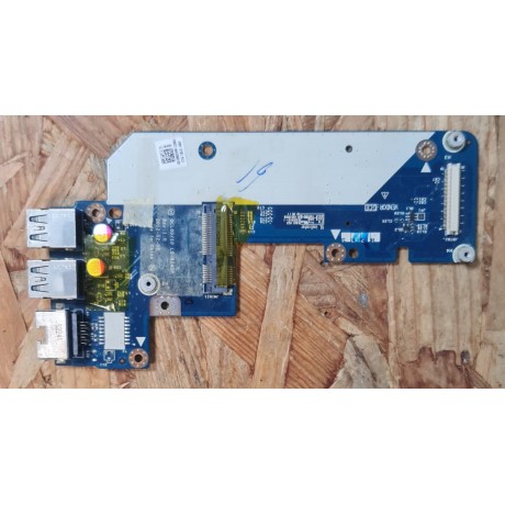 USB Board C/ Conector de Rede RJ45 Dell Inspirion 5520 Recondicionado Ref: LS-8242P