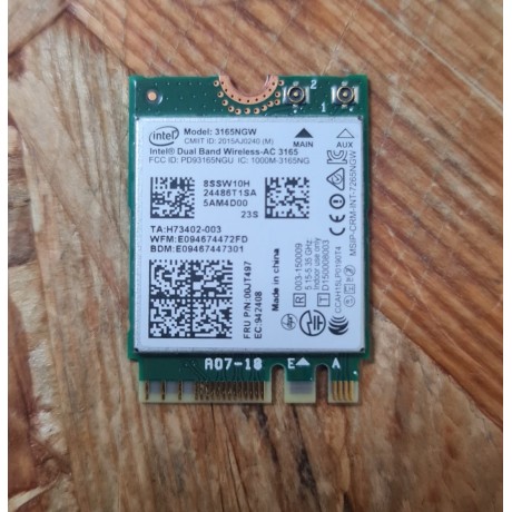 Placa Wireless Lenovo Thinkpad E560 Recondicionado Ref: 3165NGW