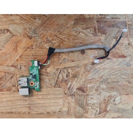 USB Board C/ Conector de Carga HP Pavilion DV6128EP Recondicionado Ref: 34AT8DB0017