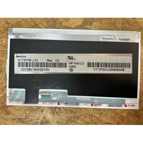 Display 17.3" Innolux Recondicionado Ref: N173FGE -L23 Rev. C3