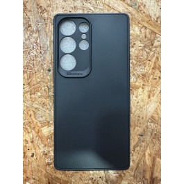 Capa de Silicone Preta Samsung S25 Ultra / Samsung SM-S938B