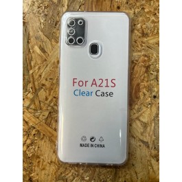 Capa Silicone Transparente Ultra Fina Samsung A21S / SM-A217F