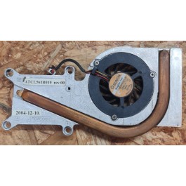 Ventoinha C/ Dissipador Toshiba M30X-166P Recondicionado Ref: GC054509VH-8A