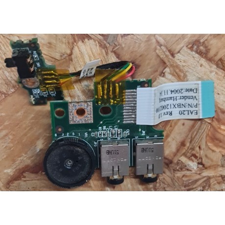 Audio Board C/ Controlador de Volume Toshiba M30X-166P Recondicionado Ref: LS-2463