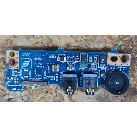 Audio Board C/ Controlador de Volume Toshiba Satellite A45 Recondicionado Ref: A5A000980