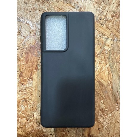 Capa de Silicone Preta Samsung S30 Ultra / Samsung S21 Ultra