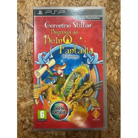 Jogo PSP Geronimo Stilton: Regressa ao Reino da Fantasia