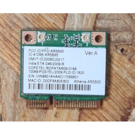 Placa Wireless Acer Aspire 5733 Recondicionado Ref: ESD-0903961C