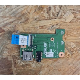 USB Board C/ Jack de Áudio Asus F553M Recondicionado Ref: X453MA-I0