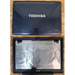 Back Cover LCD & Bezel Toshiba Satellite P200-13H Recondicionado Ref: K000050190 / AP017000300