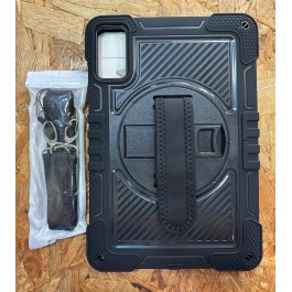 Capa de Silicone Rigida Preta C/ Acessorio Xiaomi Redmi Pad SE / Xiaomi 23073RPBFG