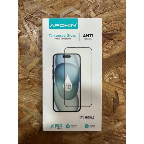 Pelicula de Vidro Completa 3D Iphone 15 Pro Max