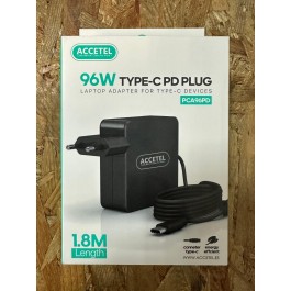 Carregador Type C Universal 96w Accetel Ref: PCA96PD