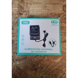 Carregador Universal Regulável 1.5v a 12v 1a iPSDi - Várias Pontas Ref: IP-9191
