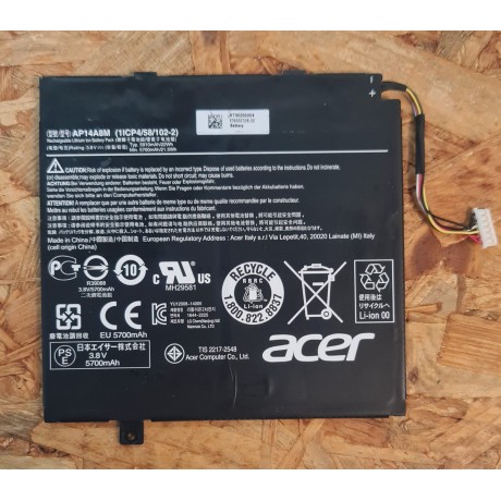 Bateria Acer Iconia Tab 10 A3-A20 Recondicionado Ref: AP14A8M