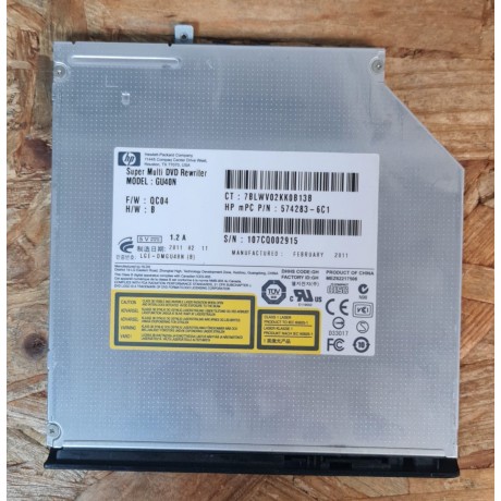 Leitor DVD Hp Elitebook 2540P Recondicionado Ref: GU40N