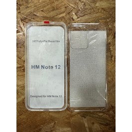 Capa de Silicone 360 Transparente Xiaomi Redmi Note 12 / Xiaomi 22111317I