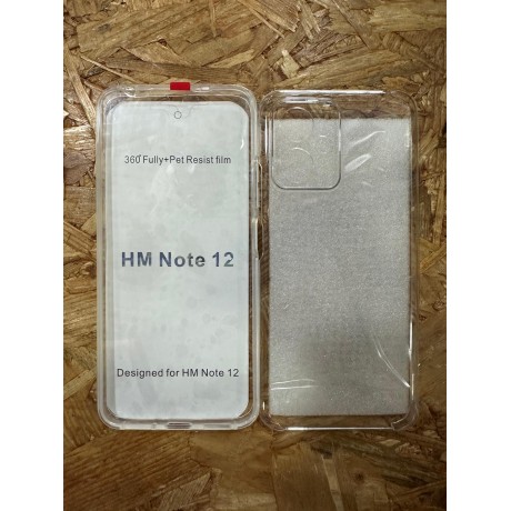Capa de Silicone 360 Transparente Xiaomi Redmi Note 12 / Xiaomi 22111317I