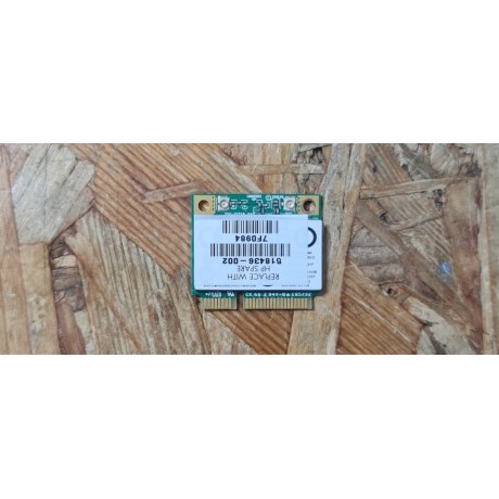 Placa Wireless HP Presario CQ61-200 Recondicionado Ref: 518436-002