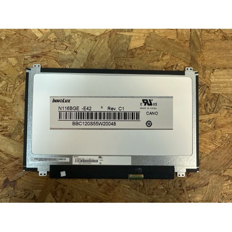Display 11.6" InnoLux Recondicionado Ref: N116BGE-E42 Rev. C1