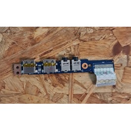 USB Board C/ Jack de Audio Toshiba Satellite NB300-10X Recondicionado Ref: NBX0000M600