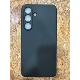Capa de Silicone Preta Samsung S25 / Samsung SM-S931B