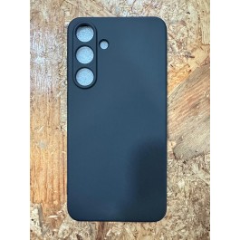 Capa de Silicone Preta Samsung S25 Plus / Samsung SM-S936B