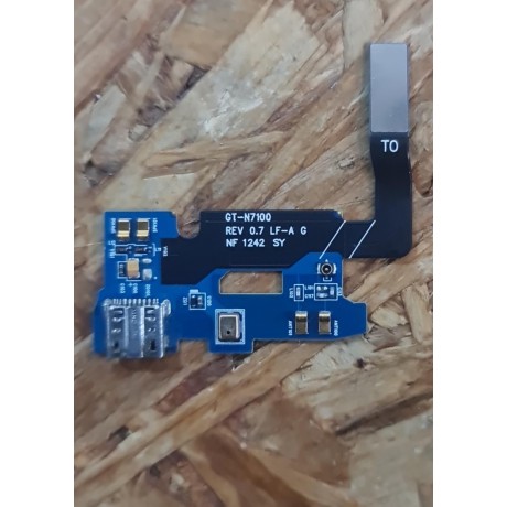 PCB C/ Conetor De Carga Samsung Note 2 / Samsung-N7100 Recondicionado