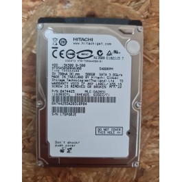 Disco Rigido 500GB Hitachi SATA 2.5 Recondicionado Ref: HTS545050B9A300