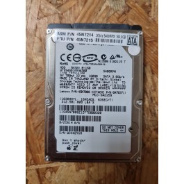 Disco Rigido 160GB Hitachi SATA 2.5 Recondicionado Ref: HTS545016B9A300