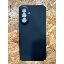 Capa de Silicone Preta Samsung A56 5G / Samsung SM-A566V