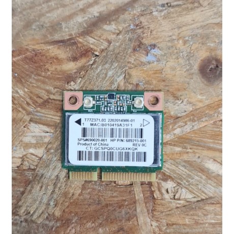 Placa Wireless HP 11-N010NP Recondicionado Ref: 690020-005
