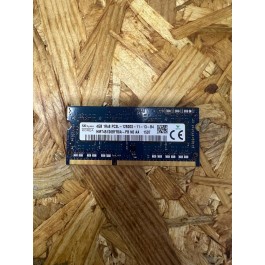Memoria Ram 4GB DDR3 1600Ghz PC3L-12800S Recondicionado Nota: Várias Marcas & Modelos