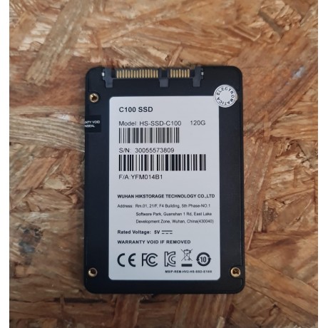 Disco Rigido SSD 120GB Hikvision Recondicionado Ref: HS-SSD-C100