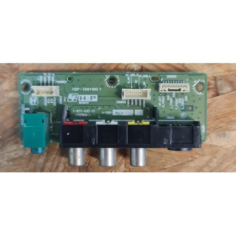 Placa AV Lateral Sony KDL-40U2000 Recondicionado Ref: 1-871-492-11