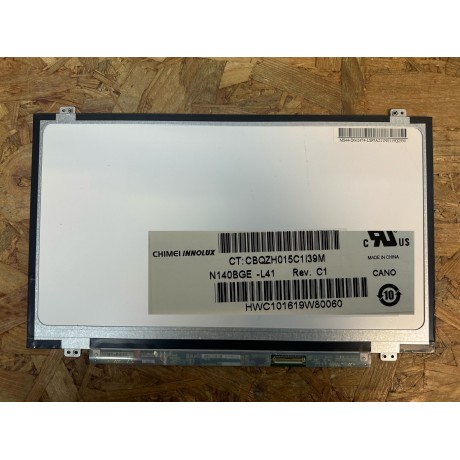 Display 14.0" Innolux Recondicionado Ref: N140BGE-L41 Rev. C1