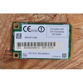 Placa Wireless Toshiba Satellite A200-1GB Recondicionado Ref: K000049810