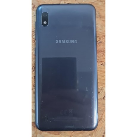 Tampa de Bateria Preta Samsung A10 / Samsung A105F Recondicionado
