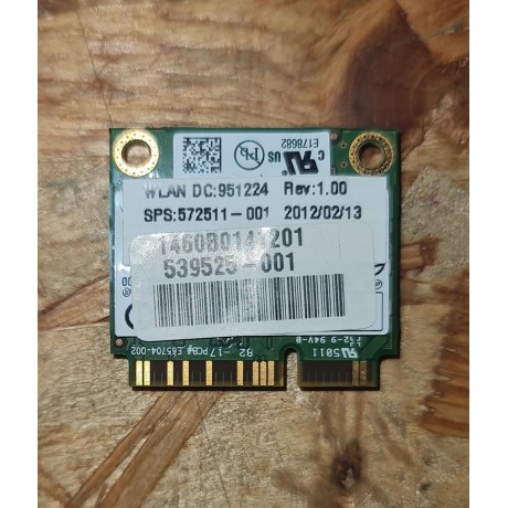 Placa Wireless HP Elitebook 8460P Recondicionado Ref: 572511-001