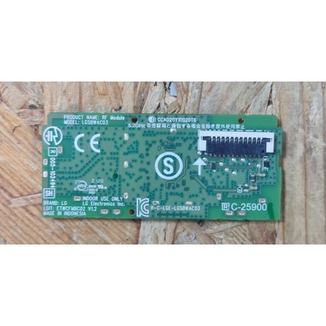 Placa Wireless TV LG 43NANO756PR Recondicionado Ref: LGSBWAC03